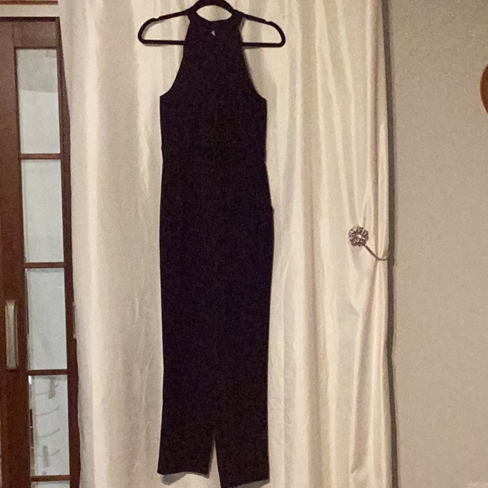 Julia Jordan Black Halter Jumpsuit Size 8